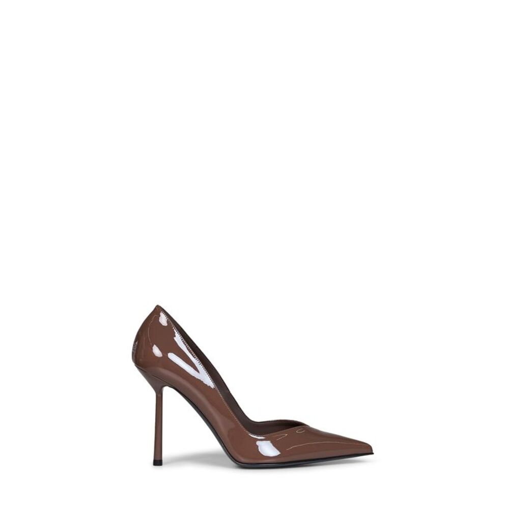 Le Silla Women Wall Brown Patent Leather Vivienne 100 Mm Pumps